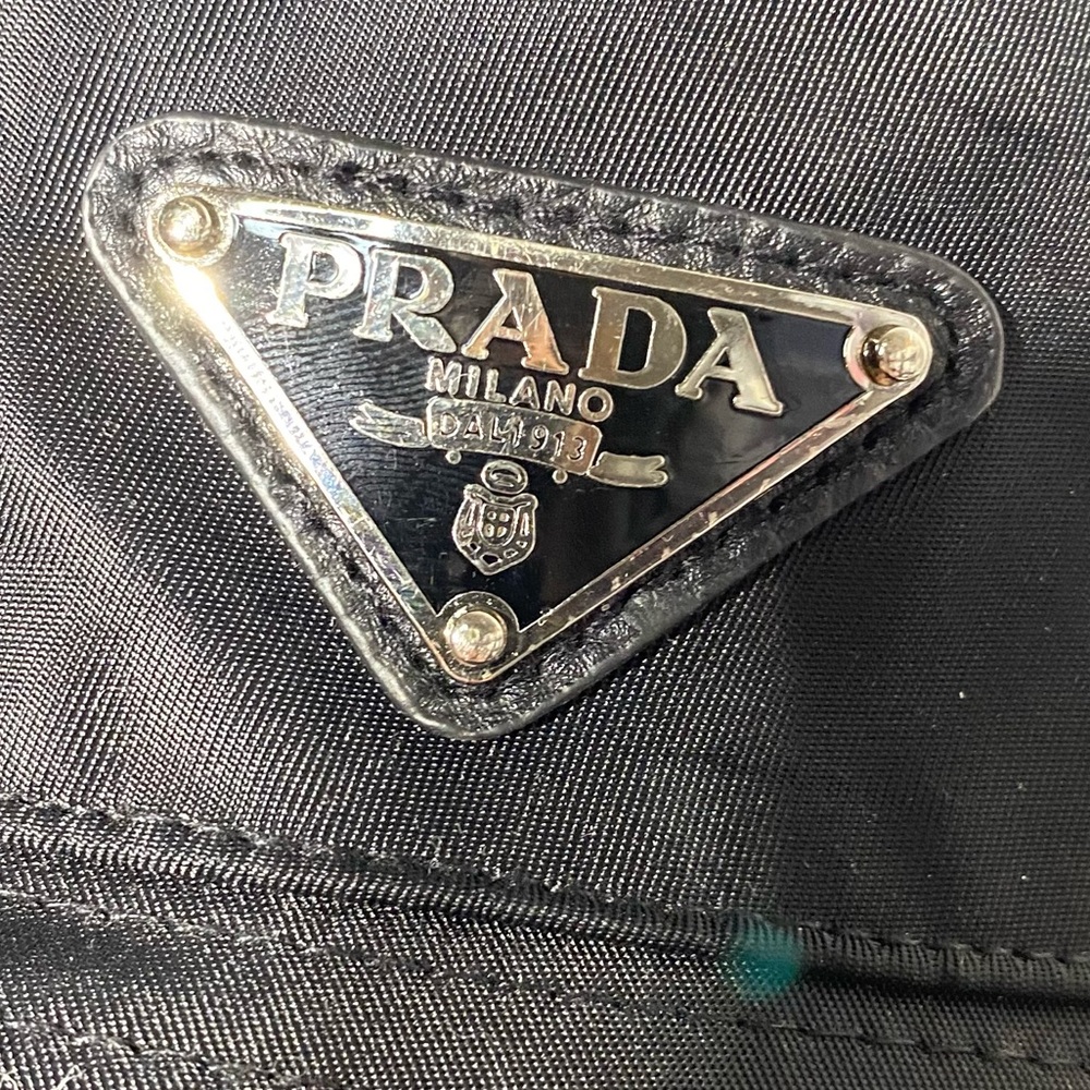 Prada Classic Black Re Nylon Bucket Hat M - Picture 2 of 13